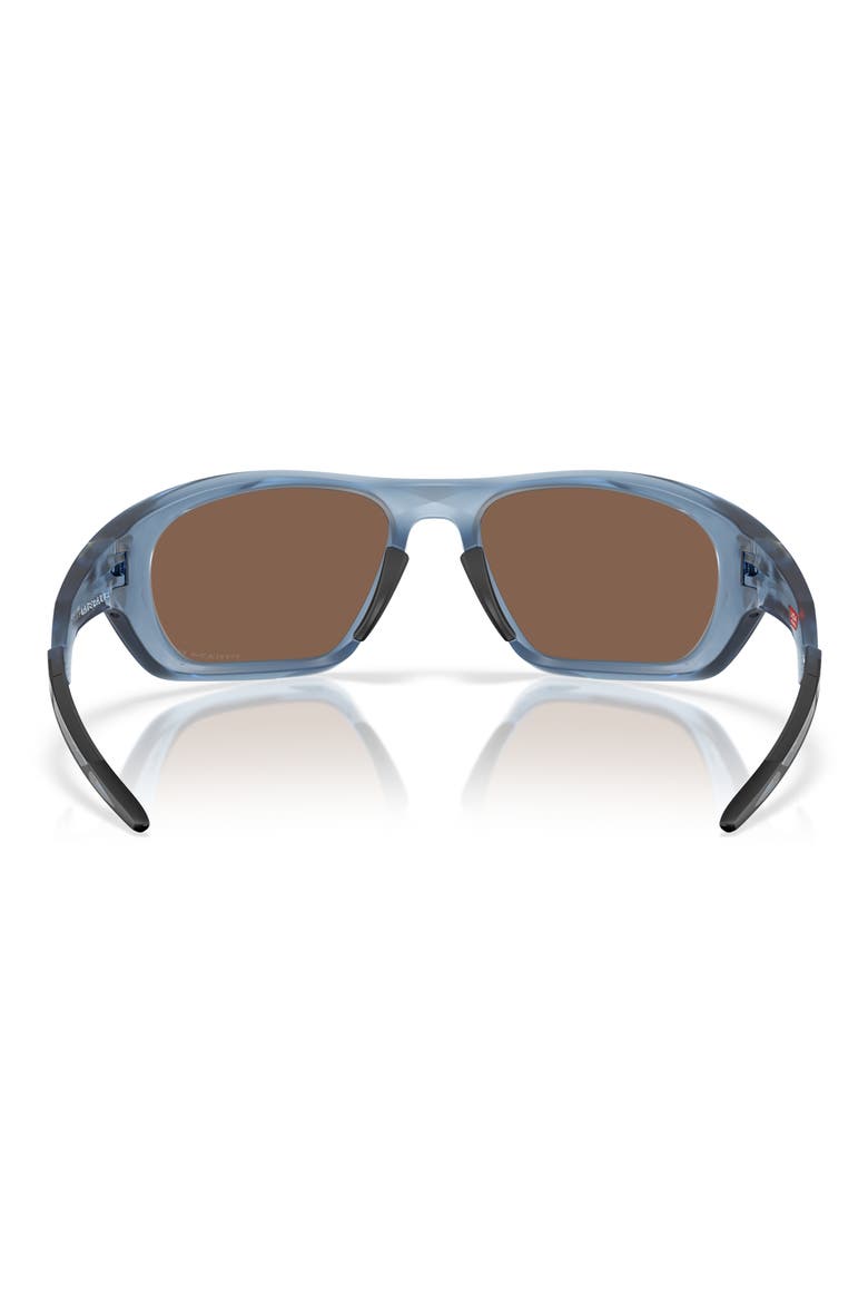 Lateralis 60mm Polarized Prizm™ Rectangle Sunglasses, Alternate, color, MATTE ABYSS / PRIZM GOLD