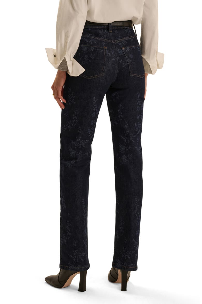 The Valentina High Waist Straight Leg Jeans, Alternate, color, MAGNOLIA