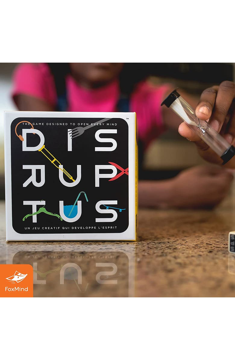 FoxMind Disruptus Mind Card Dice Game, Ages 10+, Alternate, color, 