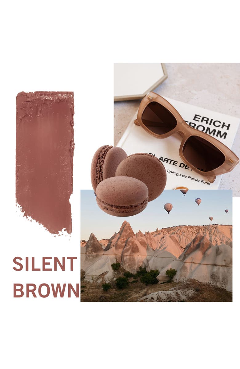 Siia Cosmetics Change Agent Original Lipstick, Alternate, color, Silent Brown