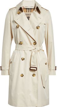 Burberry Kensington Double Breasted Trench Coat