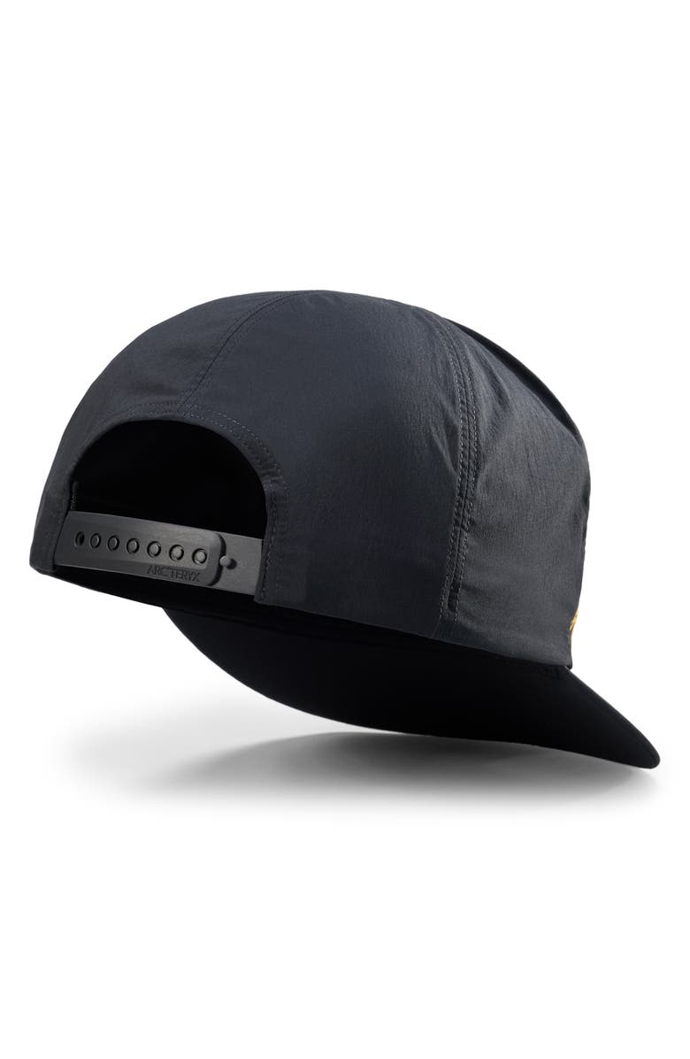 Arc'teryx Silex Embroidered Snapback Baseball Cap, Alternate, color, 24K Black