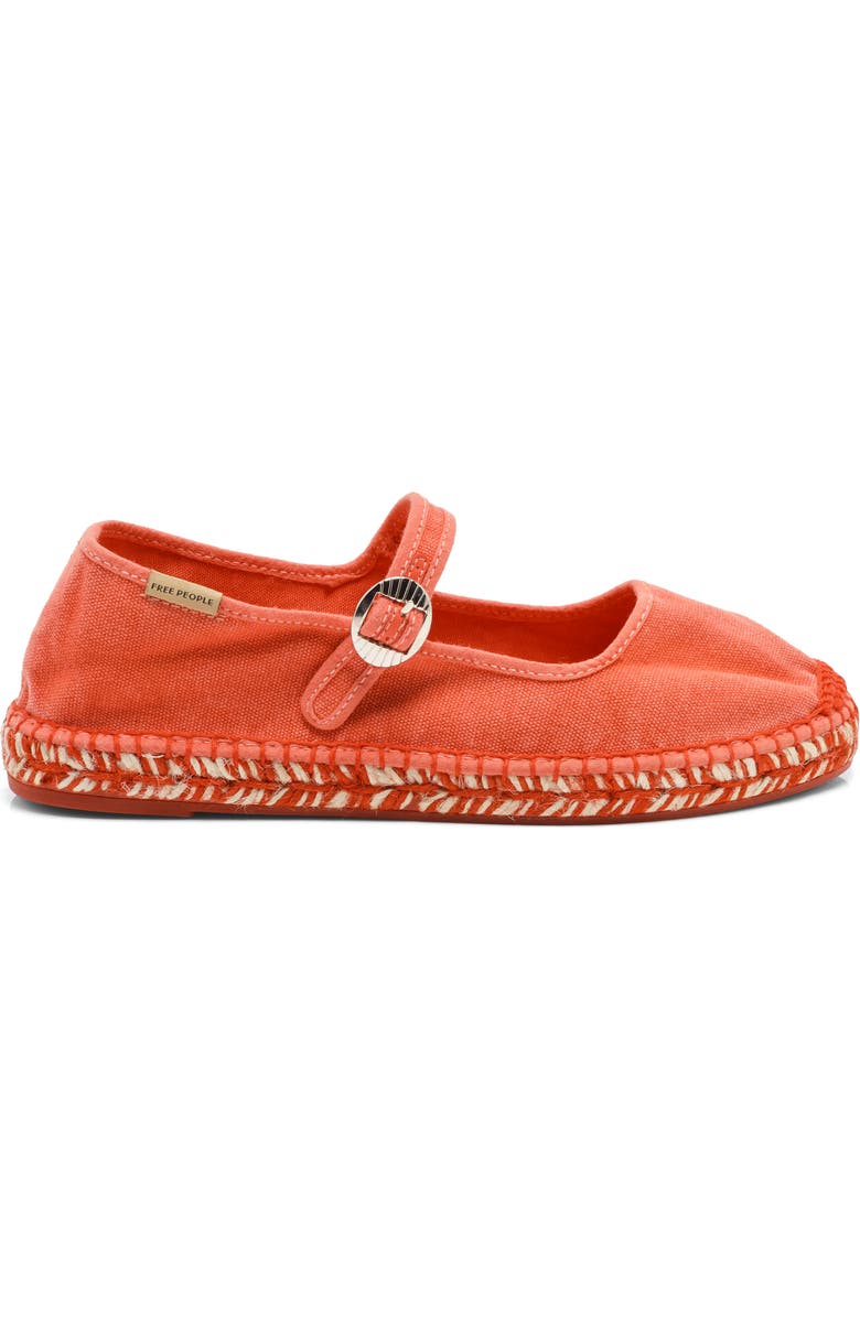 Free People Oasis Mary Jane Espadrille, Alternate, color, Washed Salsa