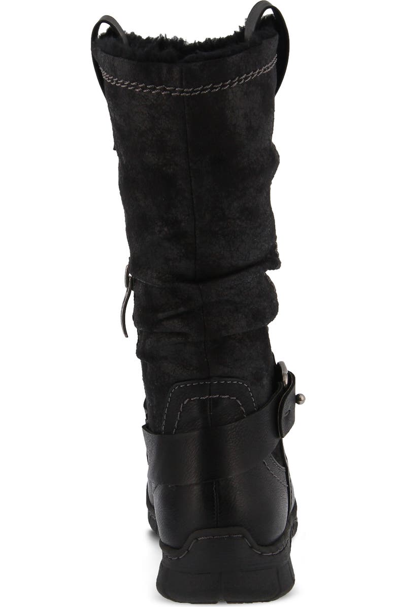 Spring Step Peeta Water Resistant Faux Fur Boot, Alternate, color,