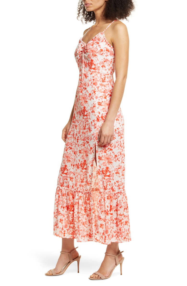 Chelsea28 Cinch Front Maxi Slipdress, Alternate, color, 