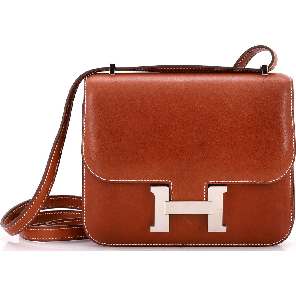 Pre-owned Hermes Hermes Constance Bag Barenia 18