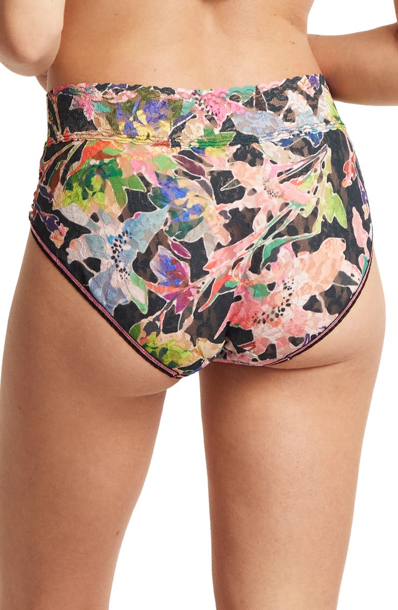 Hanky Panky Print Signature Lace French Briefs, Alternate, color, Unapologetic