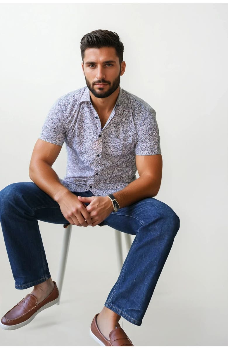 Ledger & Ford La Jolla Shirt, Main, color, White