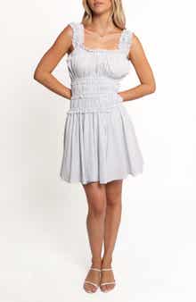 Petal & Pup Lune Smocked Minidress