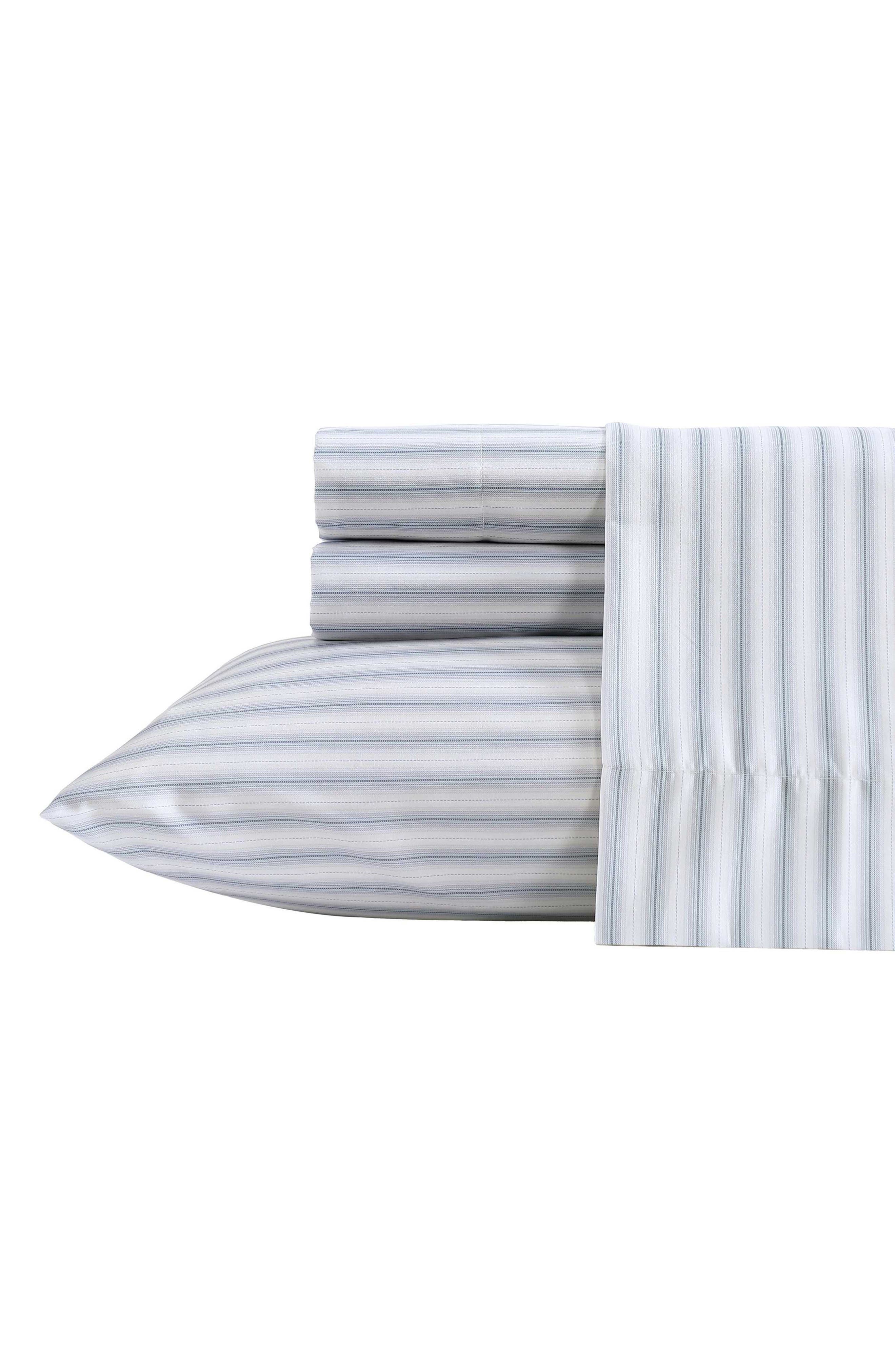 Arrow Stripe Microfiber Sheet Set