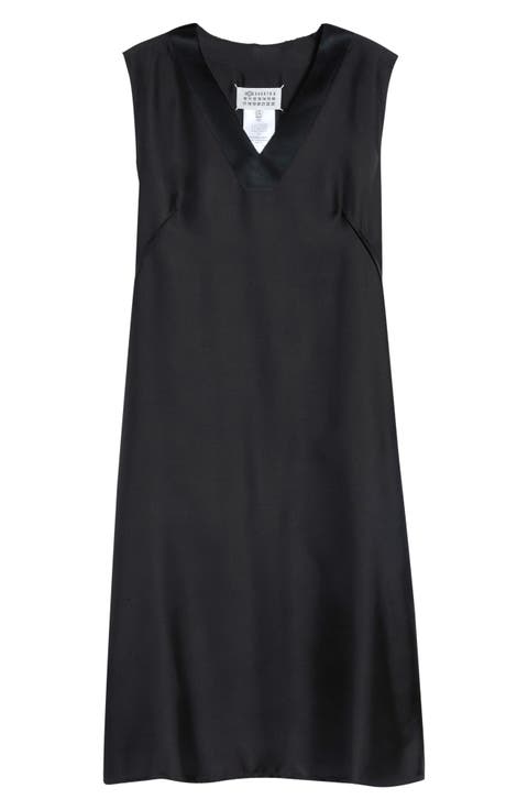 Silk Satin Midi Dress