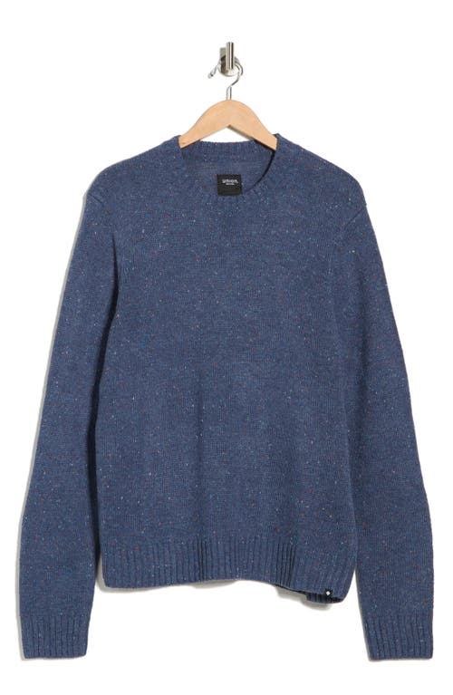 Union Everett Nep Crewneck Sweater In Blue