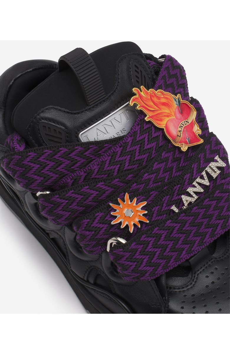 Lanvin x FUTURE CURB 3.0 LEATHER SNEAKERS FOR WOMEN, Alternate, color,