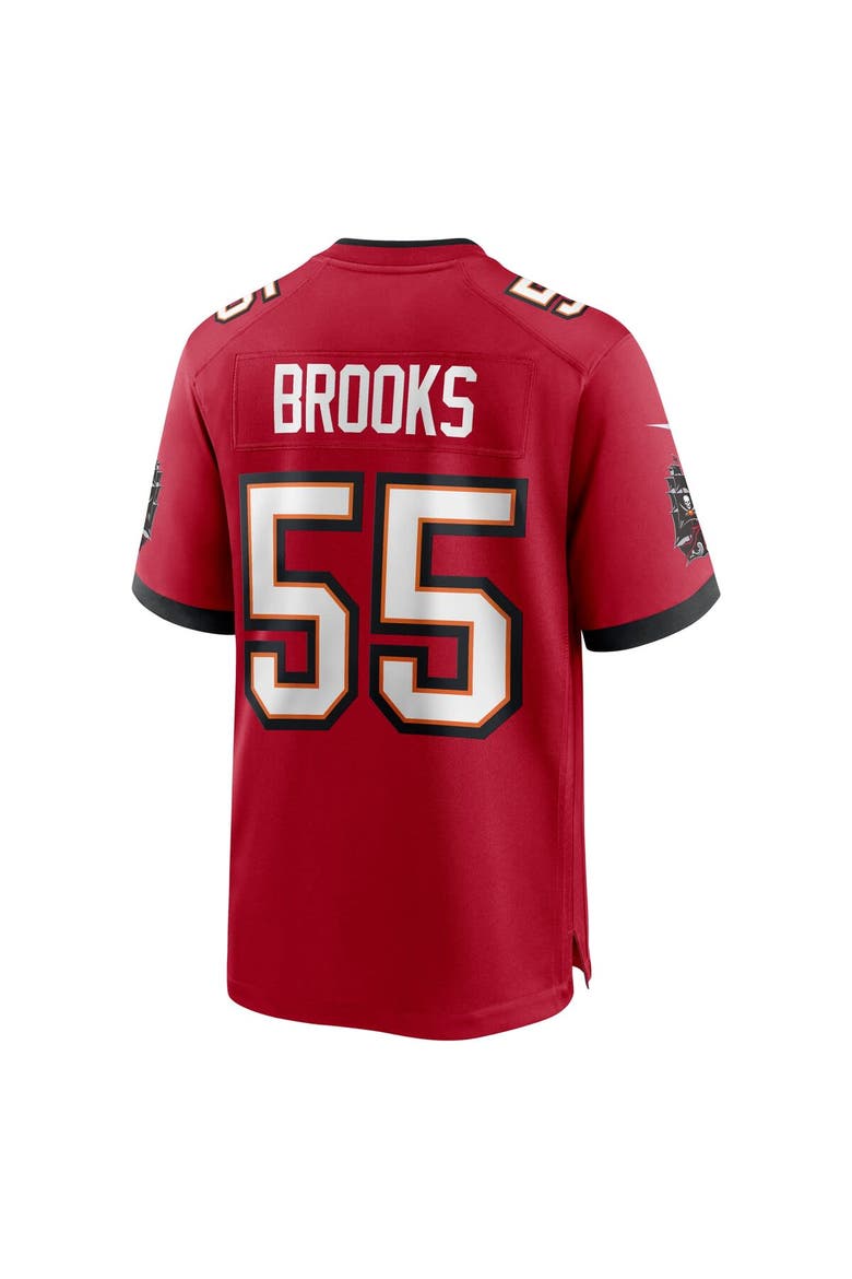 Men's Nike Derrick Brooks Red Tampa Bay Buccaneers Retired Player Game Jersey, Alternate, color, Red