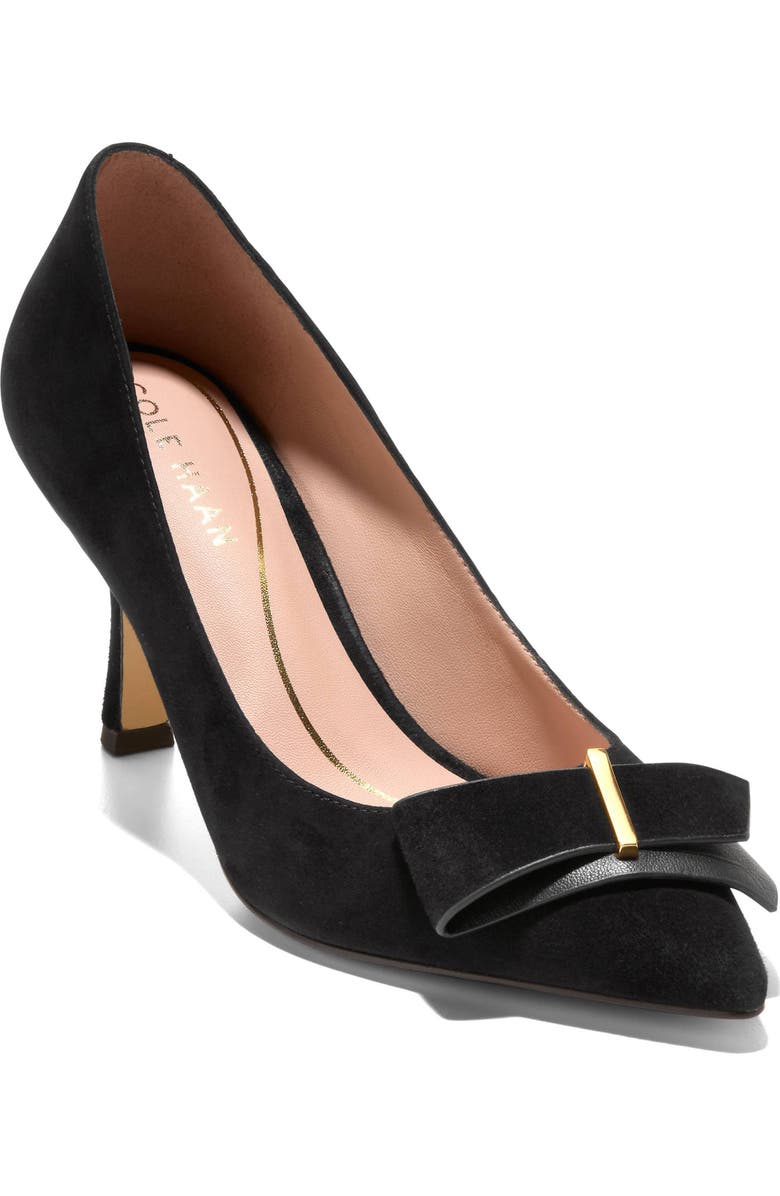 Cole Haan Felicia Bow Pointed Toe Pump, Main, color,