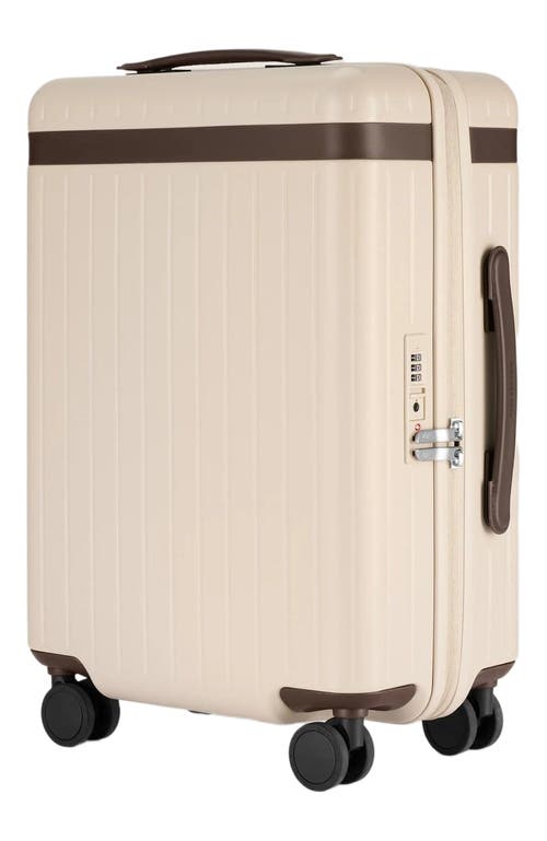 Carl Friedrik The Carry-on Zipped Suitcase In Brown