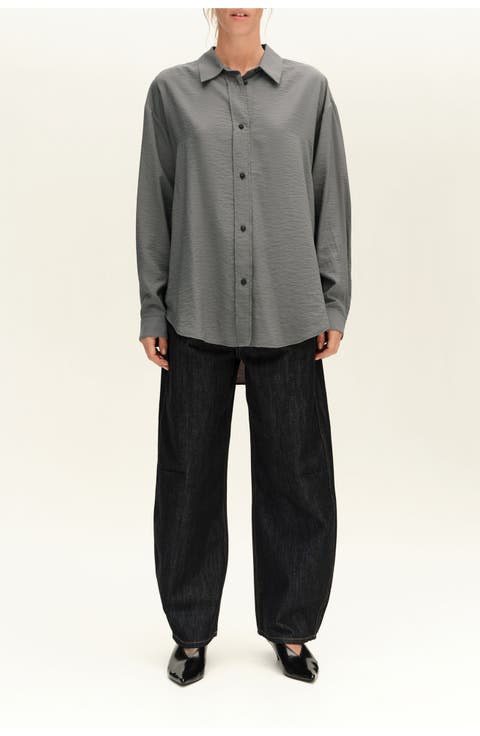 Straight-cut Shirt