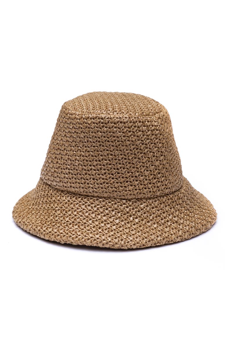 Toby Straw Sun Hat, Main, color, CAMEL