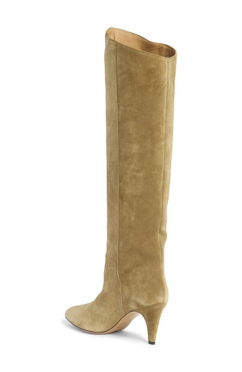 Isabel Marant Lispa Knee High Boot In Brown