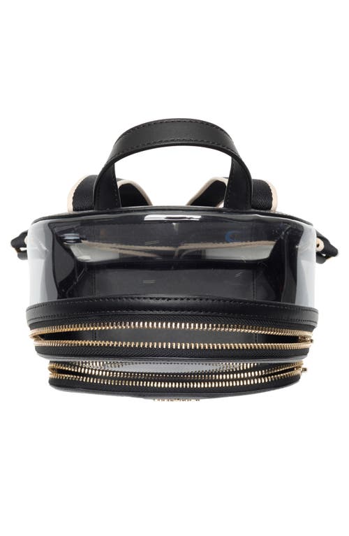 Kate Spade New York Clare Clear Backpack With Raining Dot Pouch In Multi