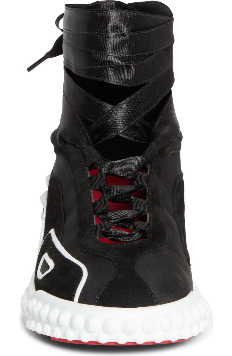 Christian Louboutin Mara Ankle Tie Sneaker, Alternate, color,