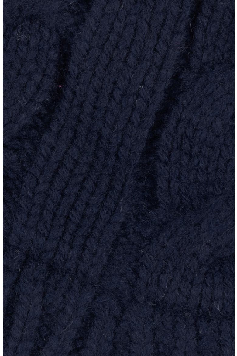 Cable Stitch Bucket Hat, Alternate, color, HUNTER NAVY