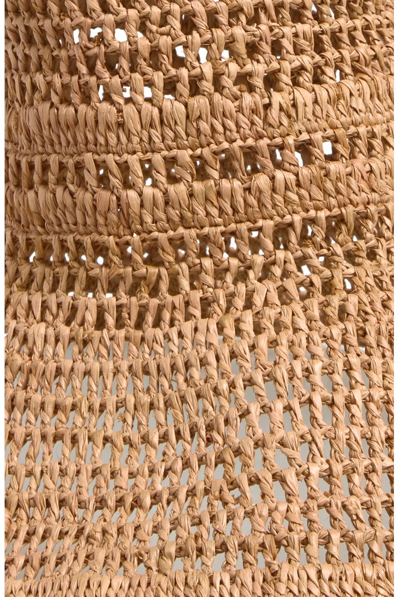 Raffia Capeline Hat, Alternate, color, SUMMERY BEIGE