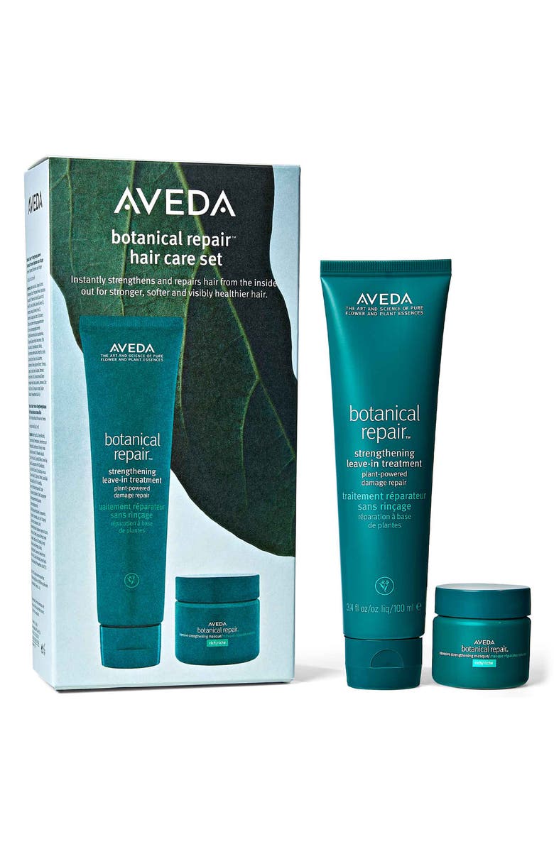 Aveda botanical repair<sup>™</sup> Strengthening Leave-In Treatment Set-$49 Value, Main, color,