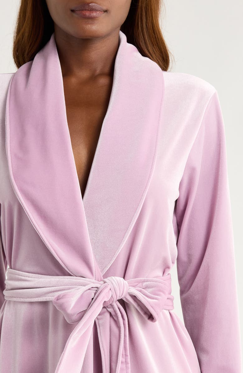 Natori Longline Robe, Alternate, color, Light Lilac