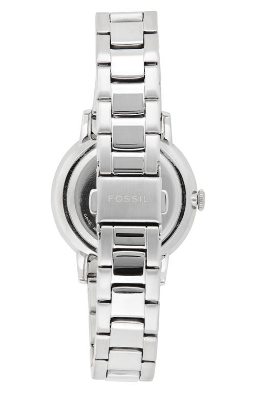 Fossil Scarlette Stainless Steel Bracelet Watch In Metallic