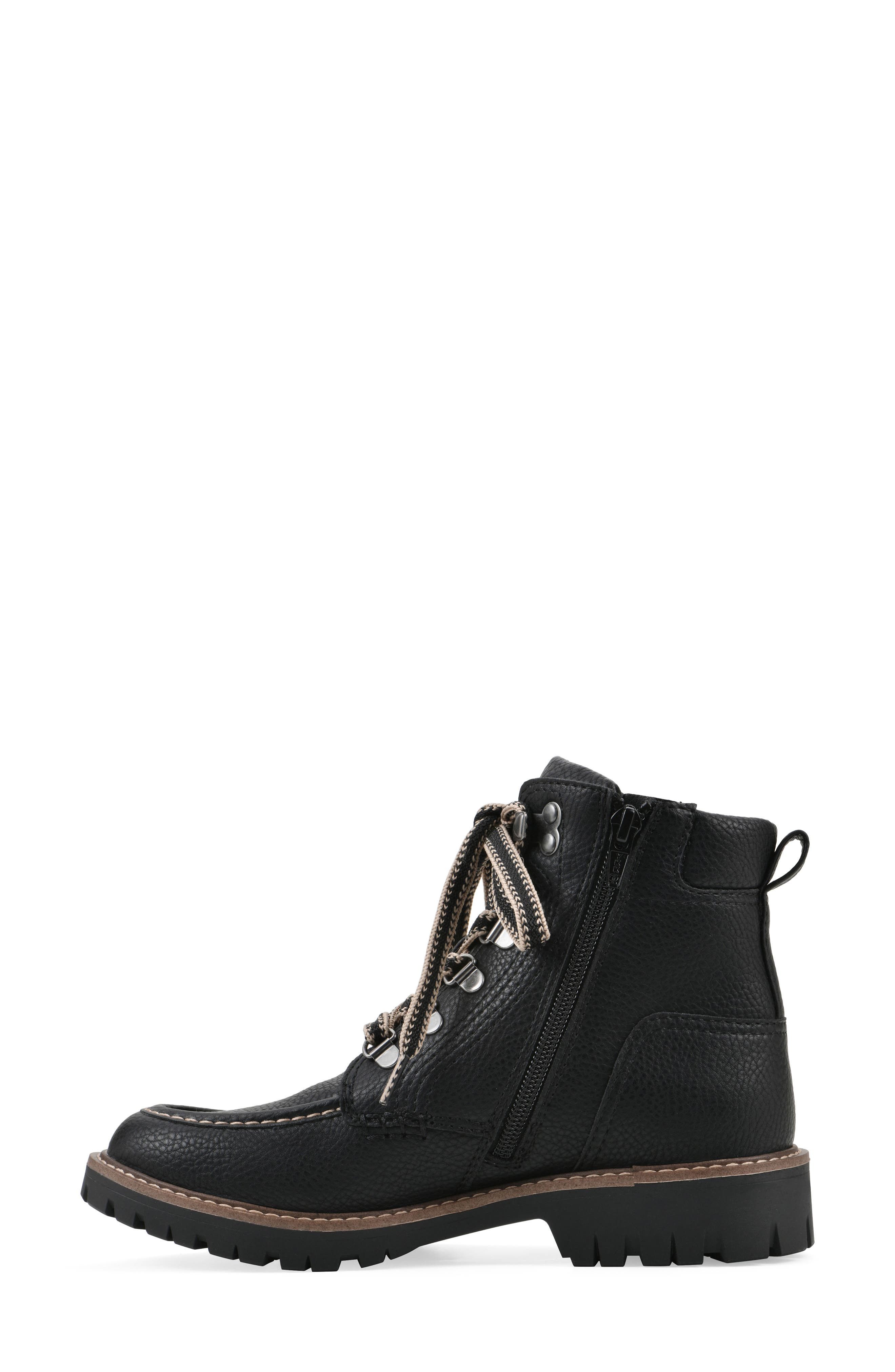Parcels Hiker Boot, Alternate, color, BLACK/ PEBBLE/ SMOOTH