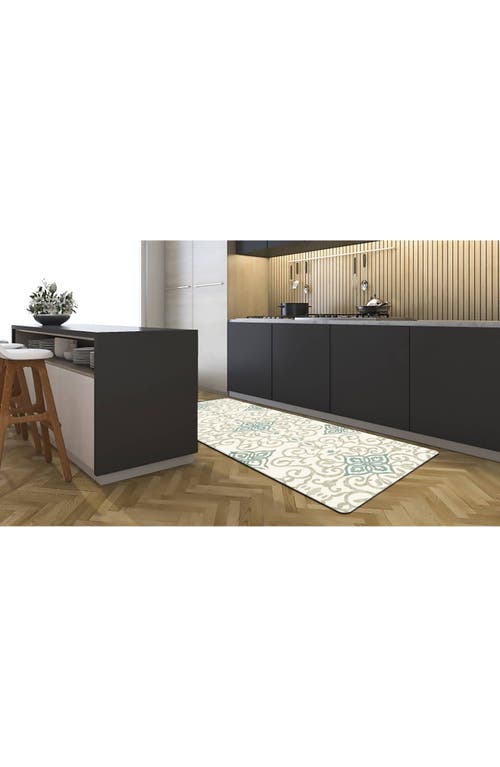 J&v Textiles J And V Textiles 20" X 55" Anti Fatigue Kitchen Mat In Neutral