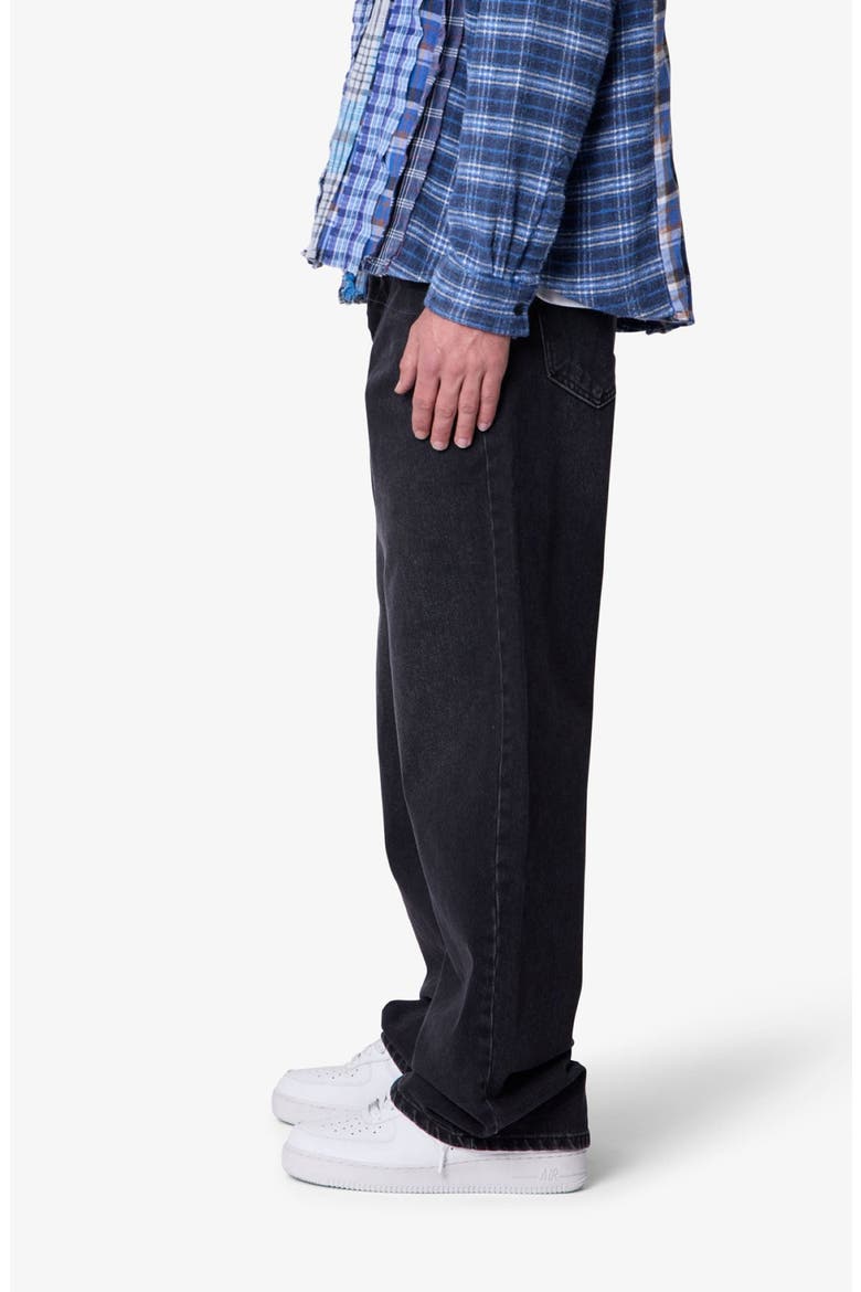 Baggy Denim Jeans, Alternate, color, STONE WASH BLACK