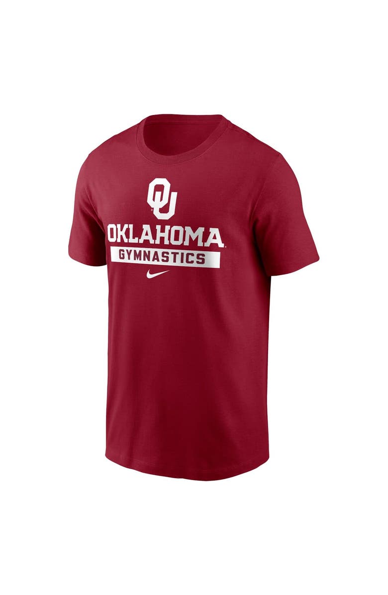 Nike Men's Nike Crimson Oklahoma Sooners Gymnastics T-Shirt, Alternate, color, Crimson