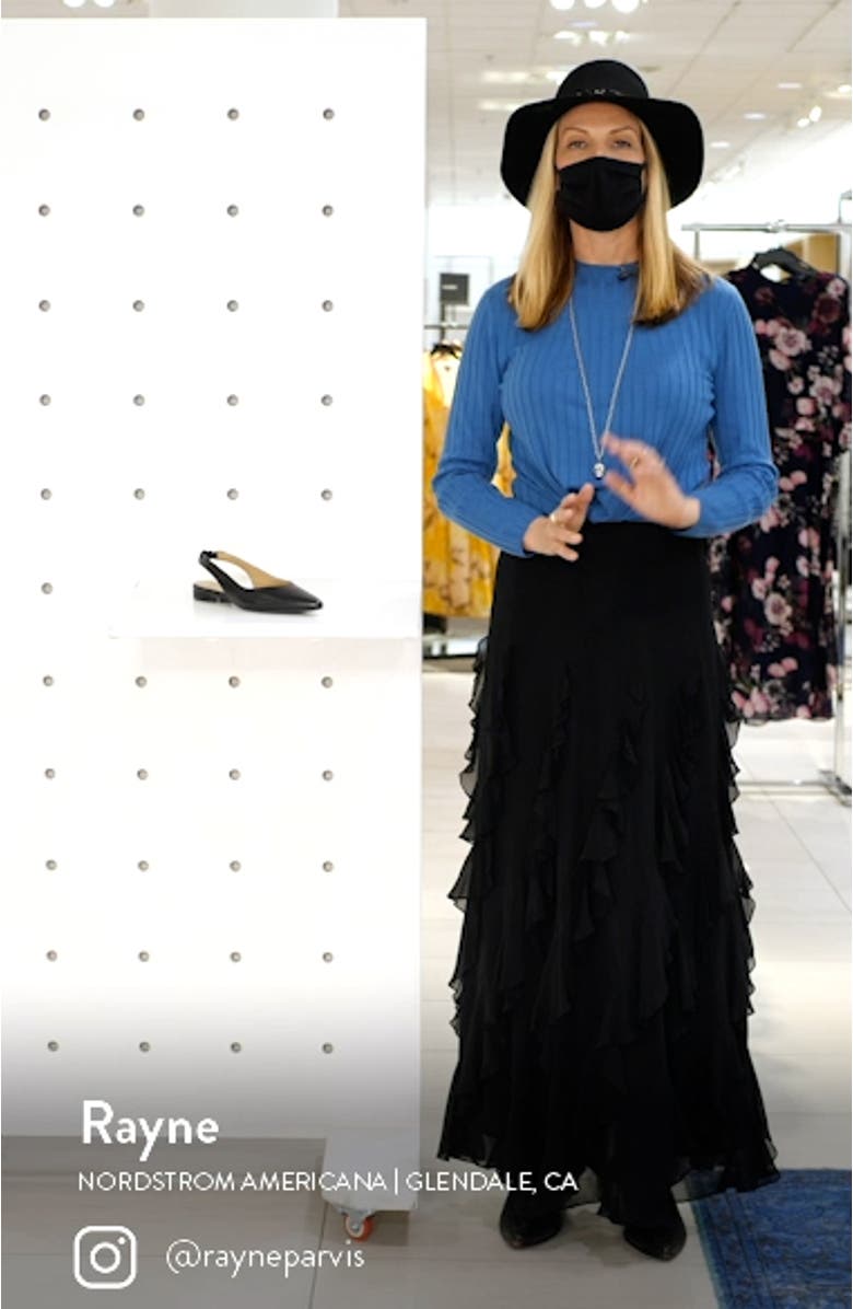 Halo Slingback Flat, sales video thumbnail