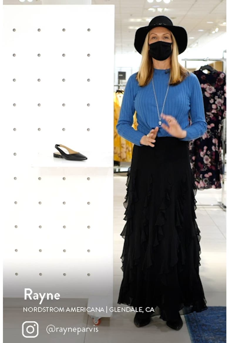 Halo Slingback Flat video