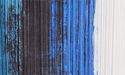 Issey Miyake Pleats Please Jump Print Pleated Skirt In Blue