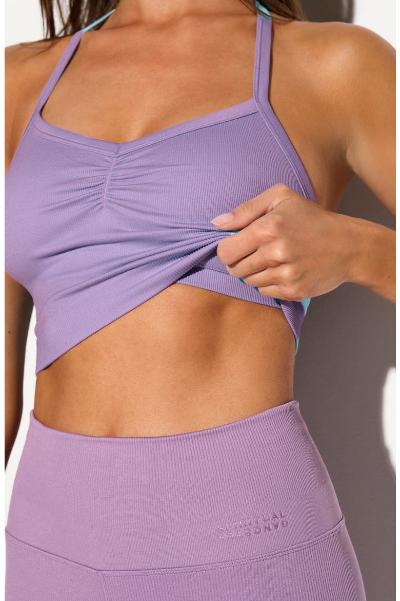 Sun Bleached Cassidy Bra Top, Alternate, color, AMETHYST