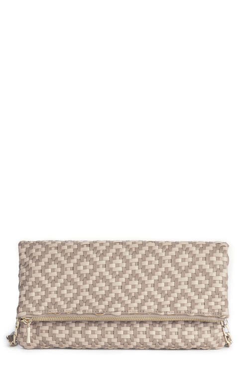 Lisbeth Weave Foldover Clutch
