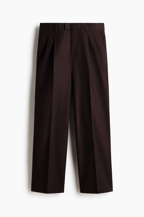 Loose Fit Tailored Trousers