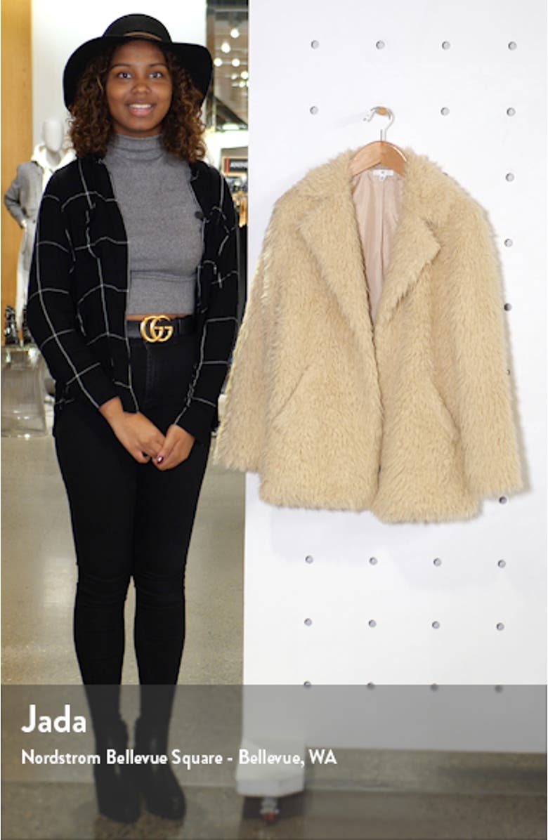 Faux Fur Teddy Coat, sales video thumbnail