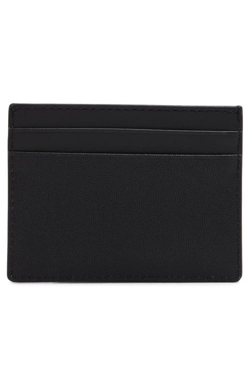 TED BAKER TED BAKER LONDON CAVENDISH PEBBLED LEATHER CARDHOLDER 