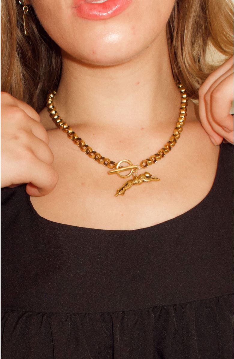 sccollection Roxy Necklace, Alternate, color, Gold