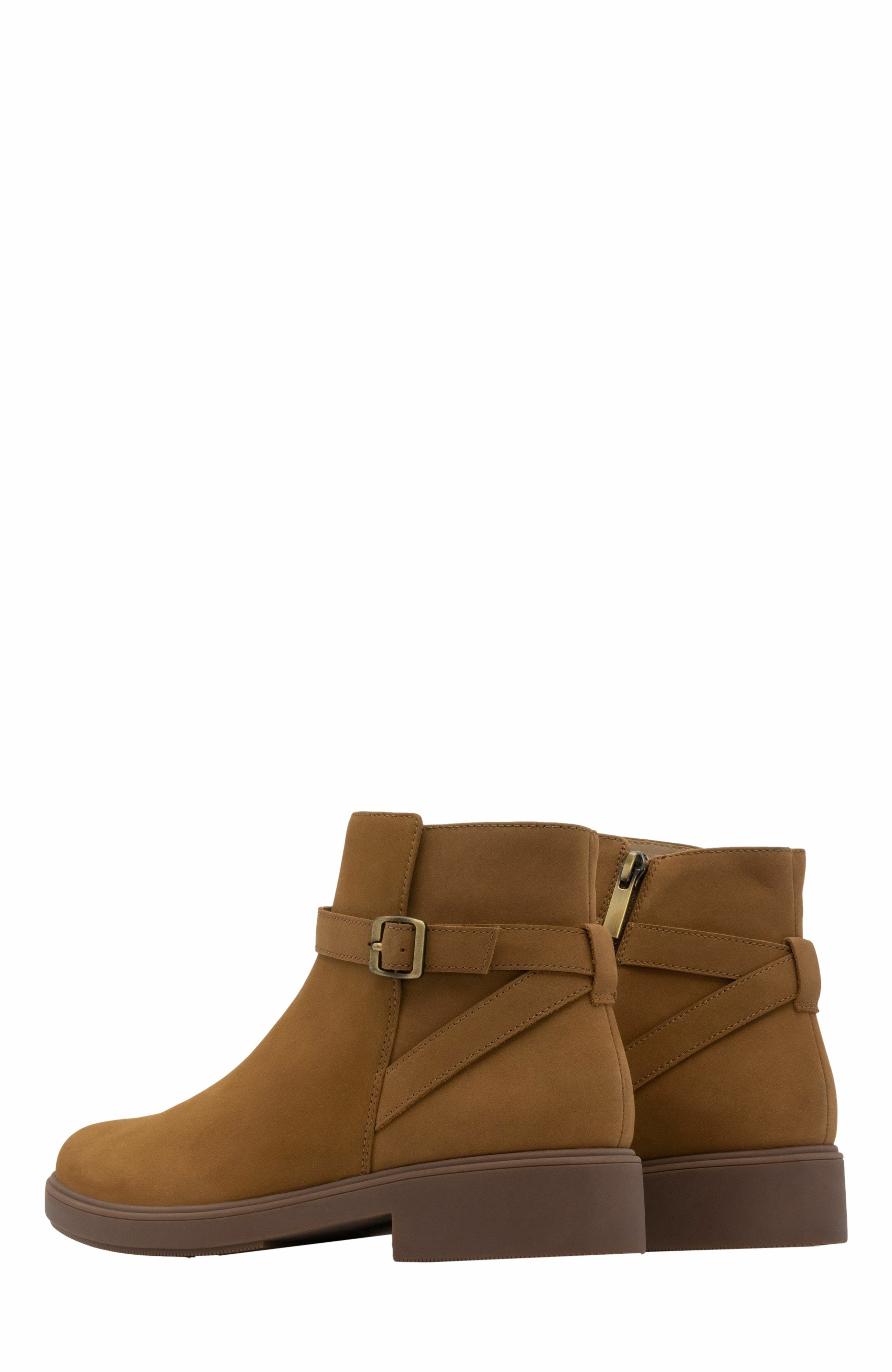 Compass Buckle Boot, Alternate, color, Tan Nubuck - Regular