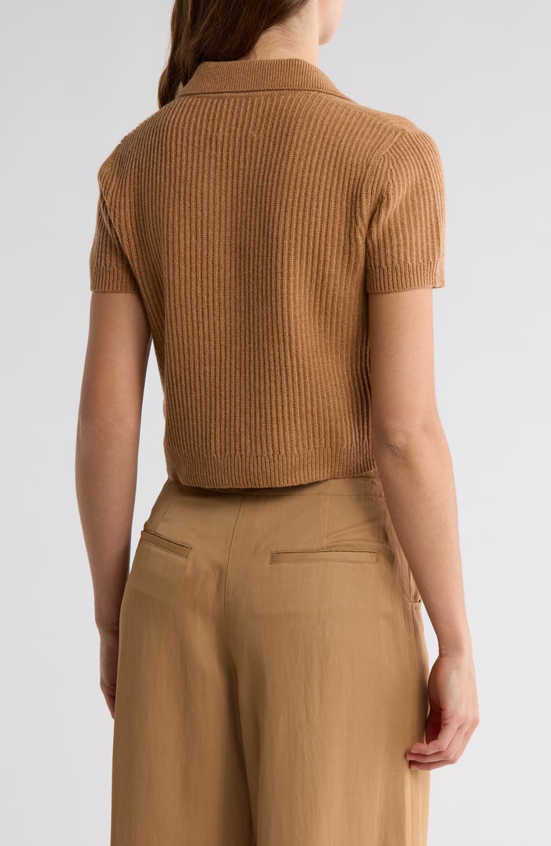 TWP Margaux Cashmere Johnny Collar Top, Alternate, color, 