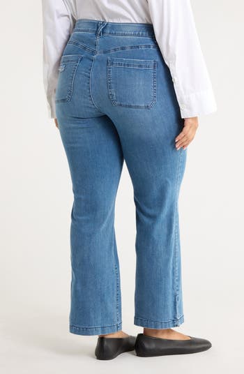 Full Length Wide Leg Jeans