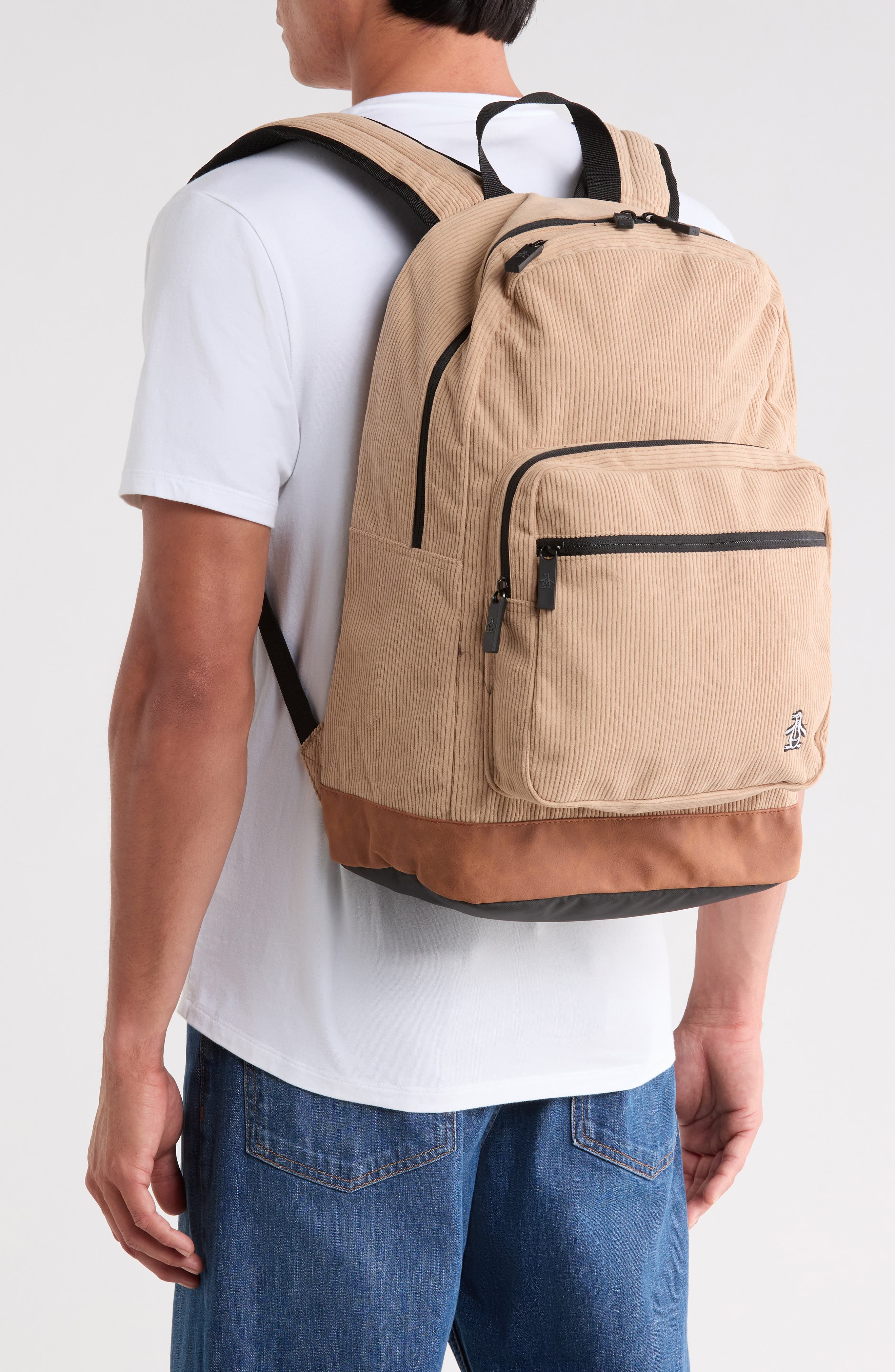 Corduroy Backpack, Alternate, color, MONTECITO