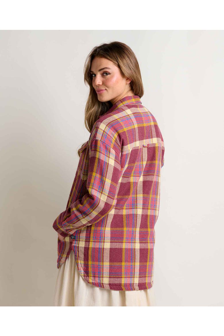 Women's Conifer Shirt Jacket, Alternate, color, Dusty Cedar