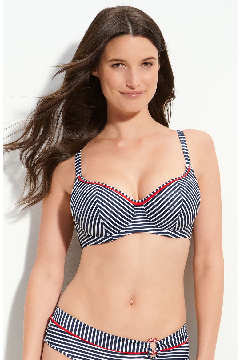 'Paris' Bikini Top, Main, color, STRIPE