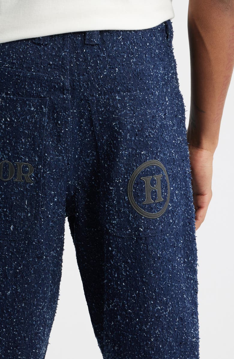 HONOR THE GIFT Nep Yarn Wide Leg Pants, Alternate, color, Blue